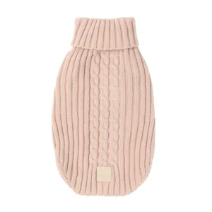 FuzzYard Life Knitted Sweater | Soft Blush | Pleteni džemper za pse