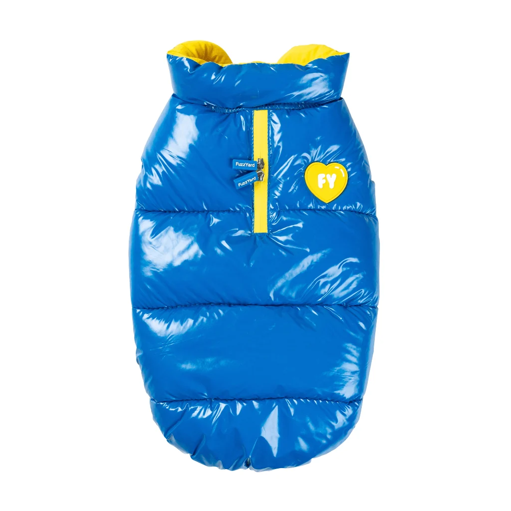 FuzzYard Amor Puffer Jacket | Cobalt Blue | Zimska jakna za pse