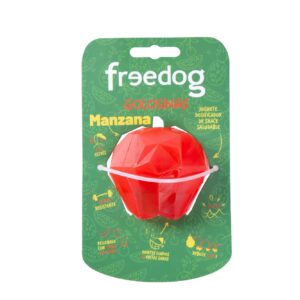 FREEDOG Golosinas Manzana – Interaktivna gumena igračka za poslastice jabuka