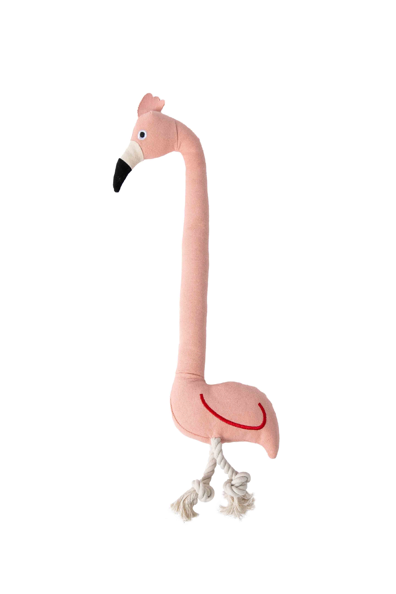 FREEDOG Flamingo – Plišana igračka sa konopcem za pse