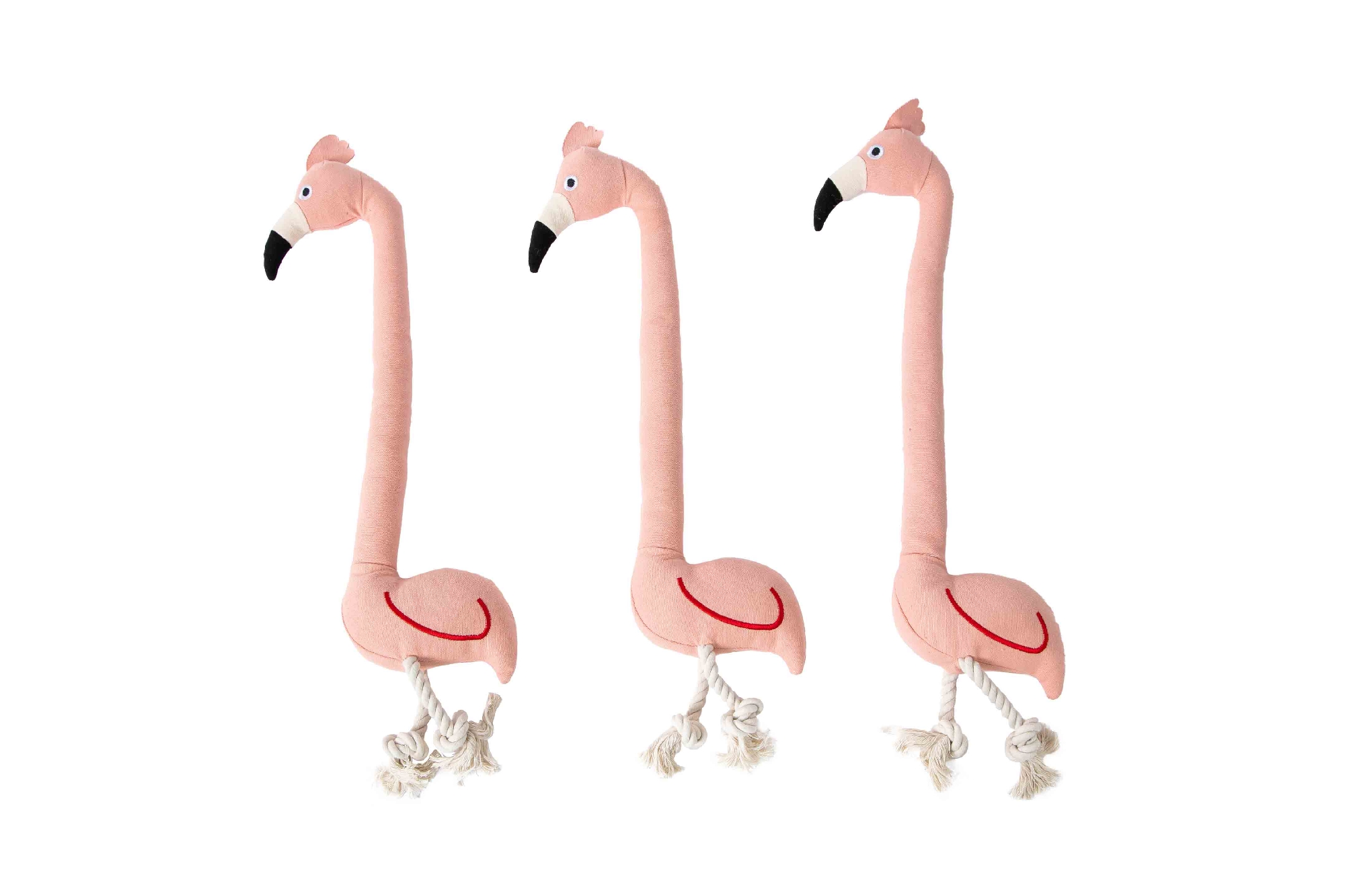 FREEDOG Flamingo – Plišana igračka sa konopcem za pse - Image 2