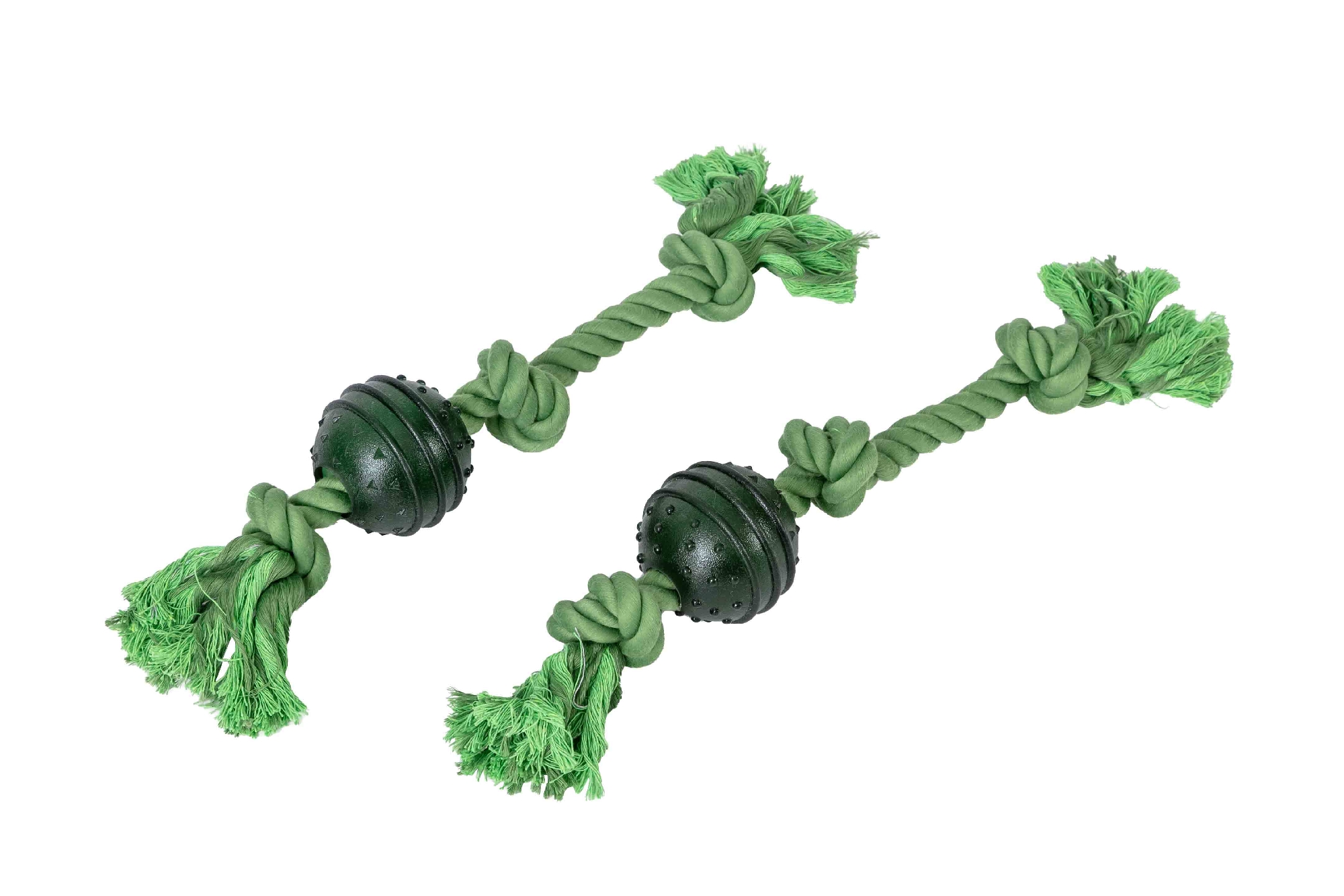 FREEDOG Ball Teether Konopac sa gumenom loptom (Zeleni) - Image 3