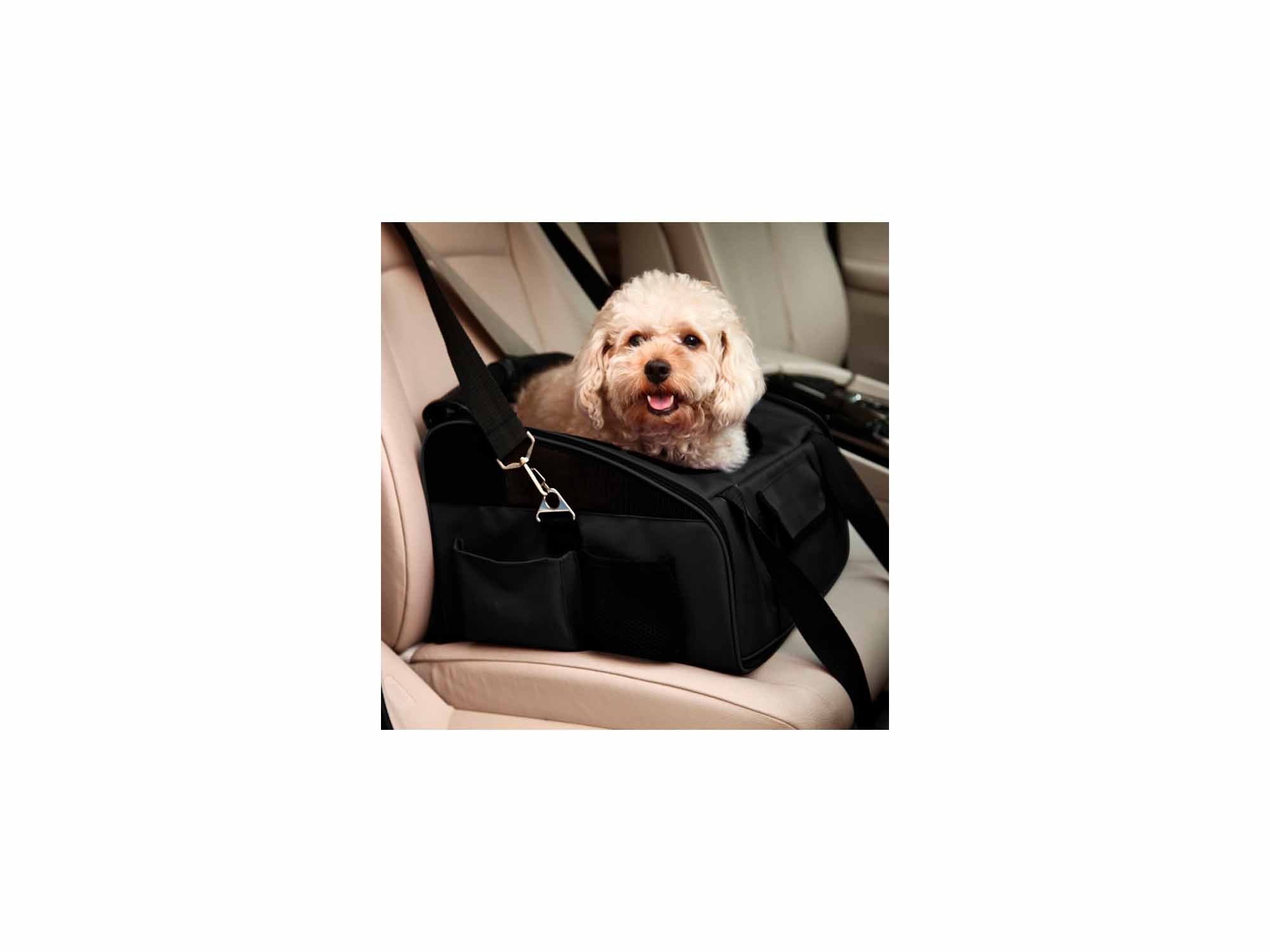 Freedog 2u1 torba i auto sjedište za pse – Crna (44 x 29 x 34 cm)