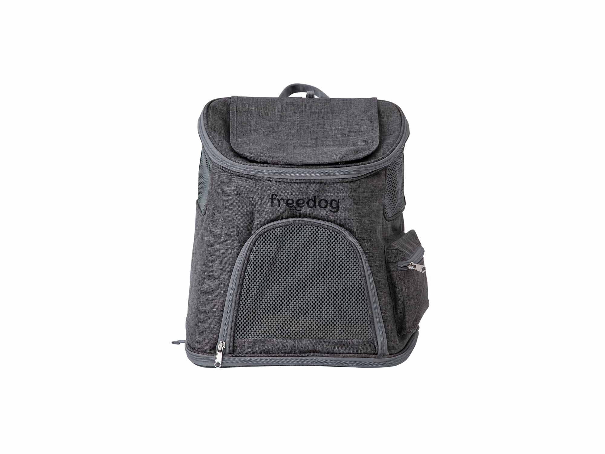 Freedog Makalu Ergonomska Torba / Ranac za Kućne Ljubimce – Gris Oscuro (40 x 36 x 28 cm) - Image 4