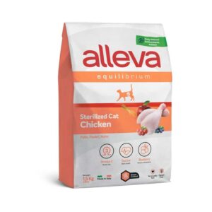 Alleva Equilibrium Cat Adult Sterilized Chicken 1,5kg