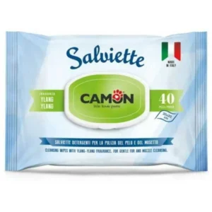 Camon vlažne maramice za ljubimce - Ylang 40kom