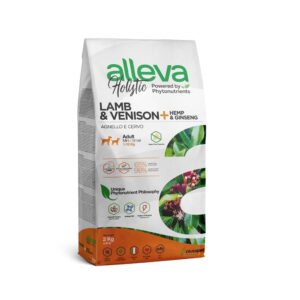 Alleva Holistic Dog Adult Lamb & Venison + Hemp & Ginseng Mini