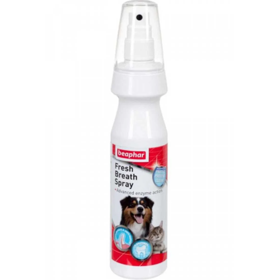 Beaphar Fresh Breath Spray – Enzimski Sprej za Svjež Zadah Pasa i Mačaka (150ml)