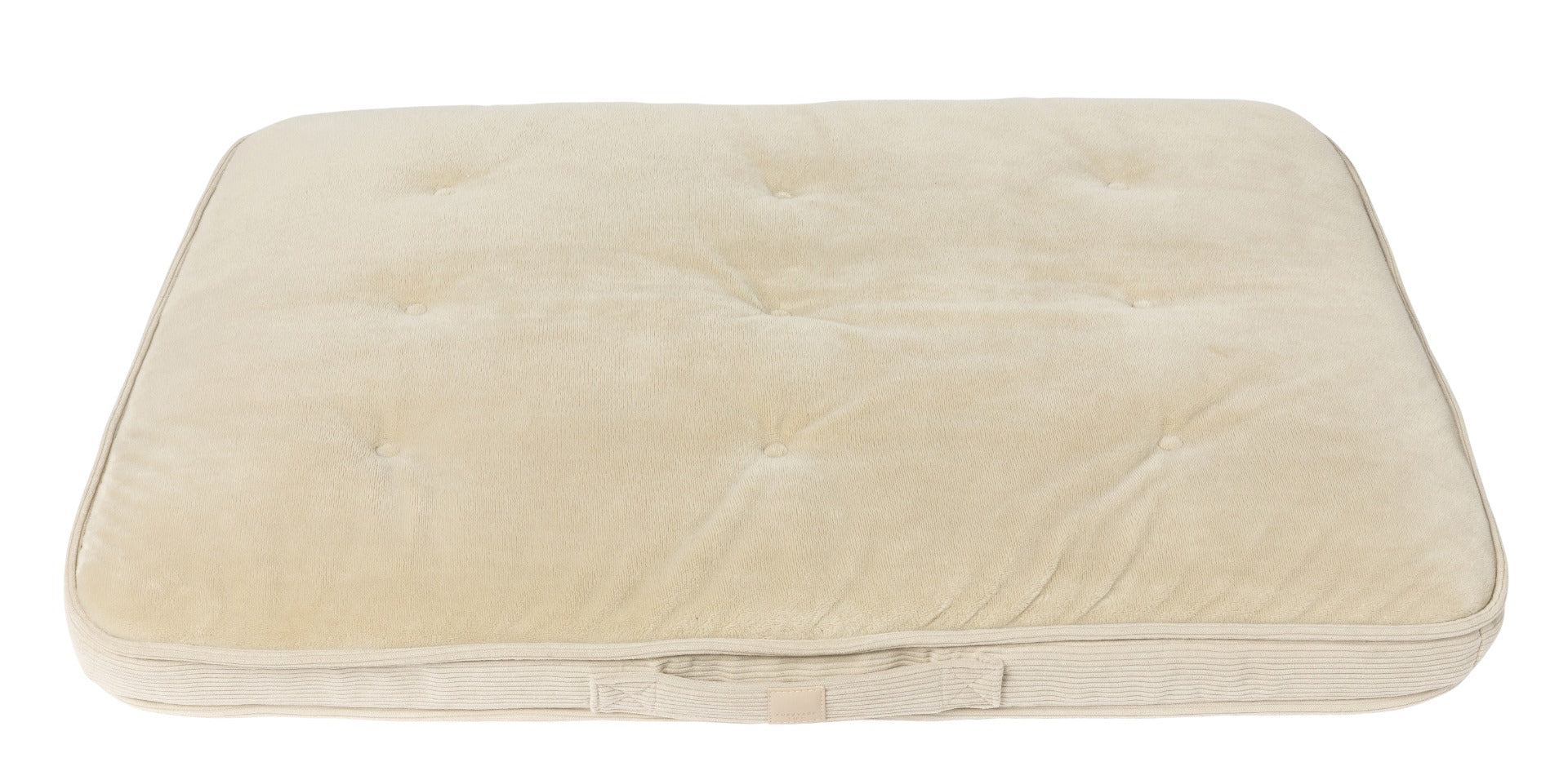 FUZZYARD Life Lounge Mat Ortopedska prostirka za kućne ljubimce – bež 98 cm x 77 cm x 7 cm
