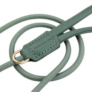 FuzzYard Life Atelier premium povodac od konopca za pse – Myrtle Green (zelena)
