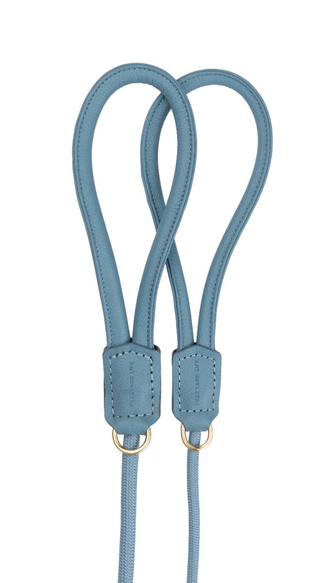 FuzzYard Life Atelier premium povodac od konopca za pse – plava (French Blue) - Image 3