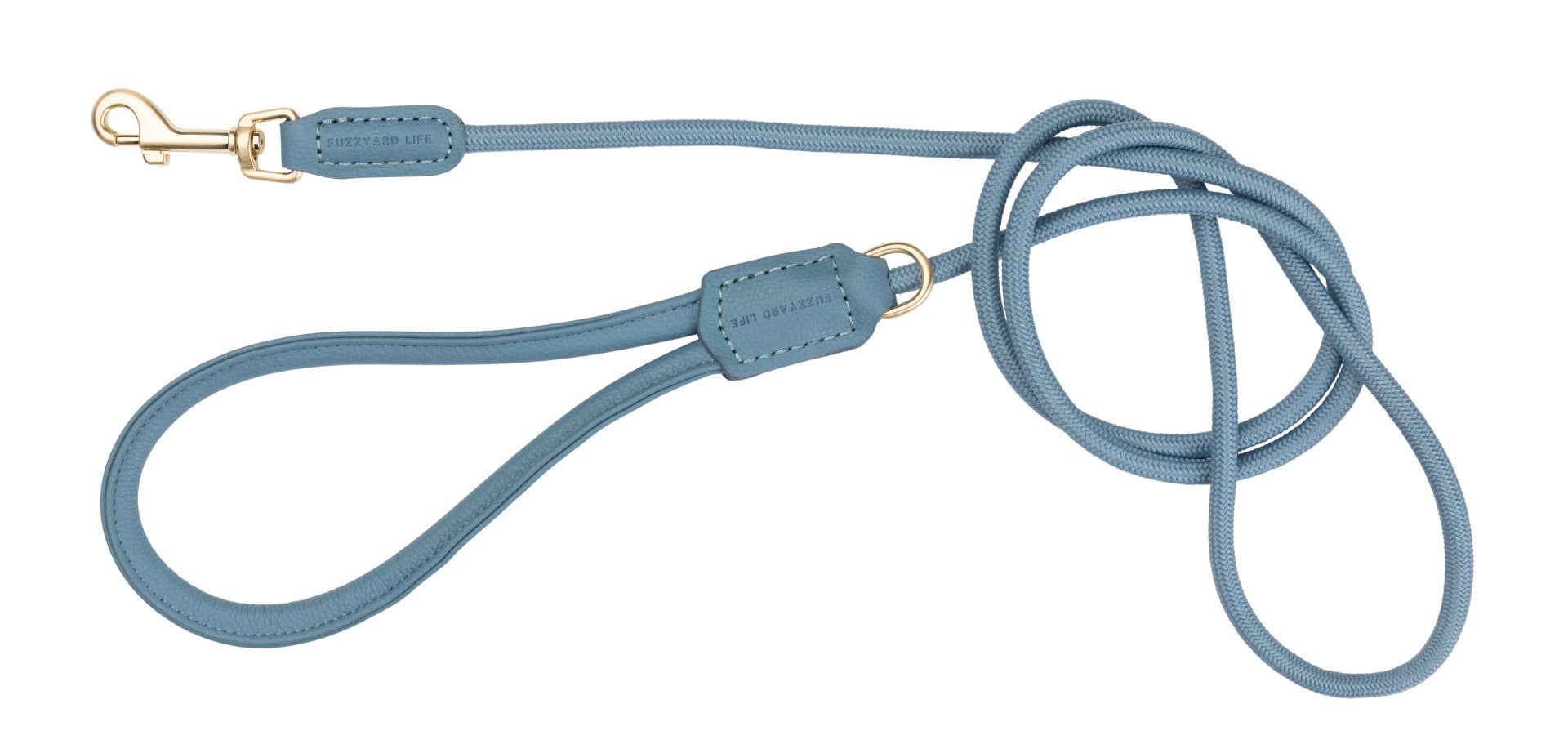 FuzzYard Life Atelier premium povodac od konopca za pse – plava (French Blue) - Image 5