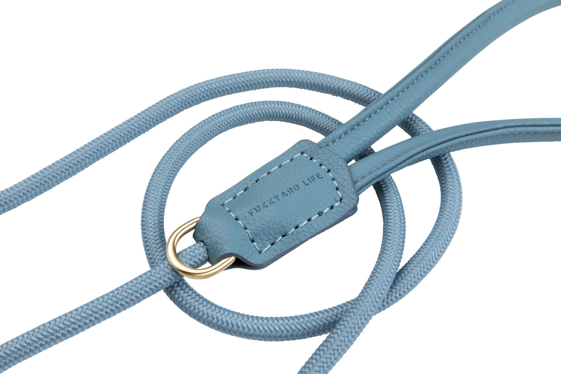 FuzzYard Life Atelier premium povodac od konopca za pse – plava (French Blue)