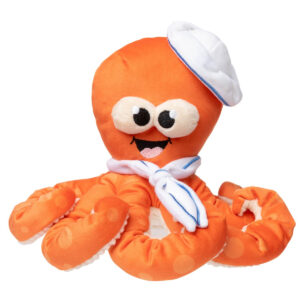 FuzzYard Sailor Squiggles – Somotska plišana igračka za pse sa zvukom