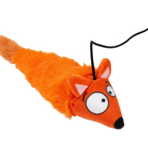 FUZZYARD Igračka na štapu za mačke "Farewell Fox" sa catnip-om i zvoncem