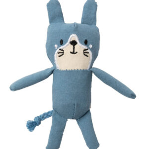 FuzzYard Life Pamučna Igračka za Mačke – Maca (French Blue / Svjetloplava)