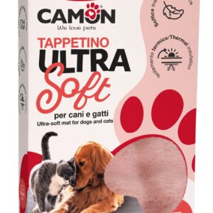 ULTRA-meka prostirka za pse i mačke - starinsko roze