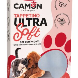 ULTRA-mekana prostirka za pse i mačke - svetlo siva