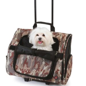 Camon „Max” Višenamjenski Trolley Transporter za Pse i Mačke – Vojnički Dezen / Camouflage (CA603/B2)