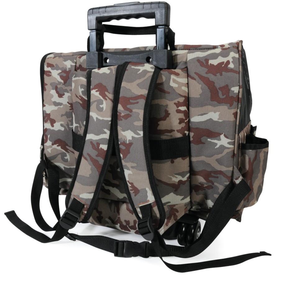 Camon „Max” Višenamjenski Trolley Transporter za Pse i Mačke – Vojnički Dezen / Camouflage (CA603/B2) - Image 2