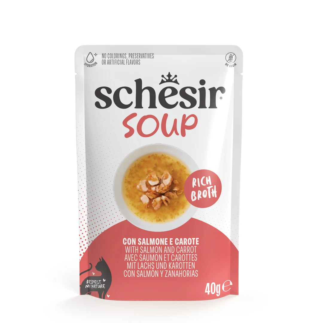 Schesir Soup – Losos s mrkvom u juhi, vrećica 40g