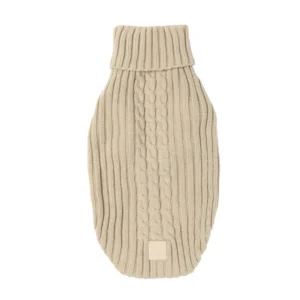 FuzzYard Life Knitted Sweater | Sandstone | Pleteni džemper za pse