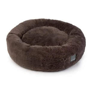 FuzzYard Dreameazzzy Cuddler Truffle Grey – Luksuzni anti-stres krevet za ljubimce L -veličina