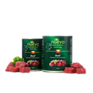 Nuevo vlažna hrana za pse - govedina