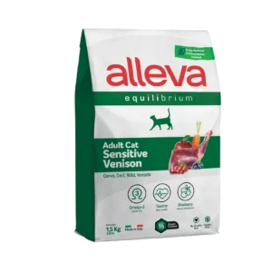 Alleva Equilibrium Adult Cat Sensitive Venison – Superpremium hrana za osjetljive odrasle mačke sa divljači 1,5kg