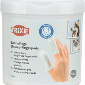 Trixie Dental Care Jednokratni Jastučići za Čišćenje Zuba kod Pasa i Mačaka