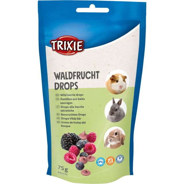 Trixie Drops sa šumskim voćem – Ukusna i zdrava poslastica za glodare