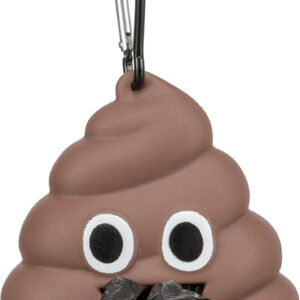 Trixie Dozator za Vrećice za Izmet "Poop Emoji" – Zabavan i praktičan dodatak za šetnju (8 × 5 cm)