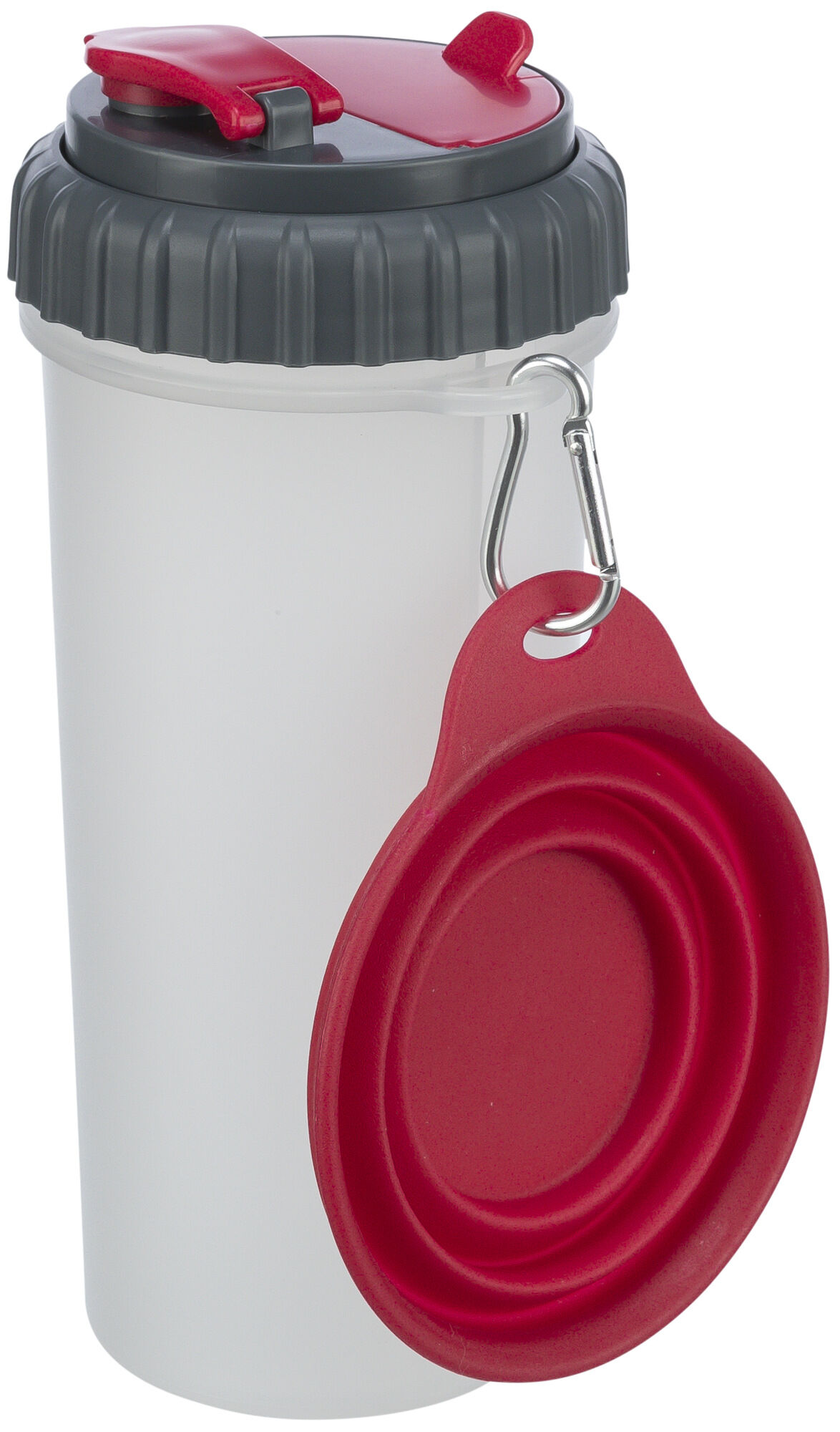 TRIXIE Putni spremnik za hranu i vodu sa sklopivom zdjelicom – 2 × 350 ml