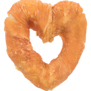 Dentalna poslastica za pse „Chicken Heart” (10cm / 50g)