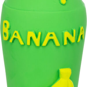 Trixie Lateks Igračka za Pse "Banana Flašica" sa pištaljkom – Zelena (14.5 cm)