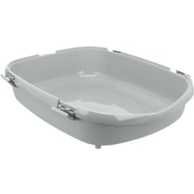 Trixie Primo XXL otvoreni toalet za mačke sa povišenim rubom – Sivi (56 × 25 × 71 cm) - Image 2