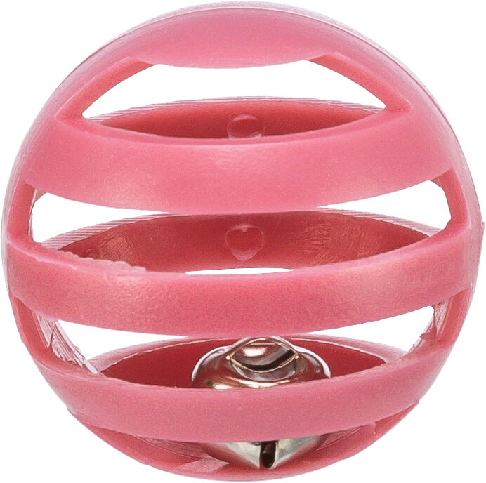 TRIXIE plastične rešetkaste loptice sa zvončićem za mačke – Set 4 komada (ø 4 cm) - Image 3
