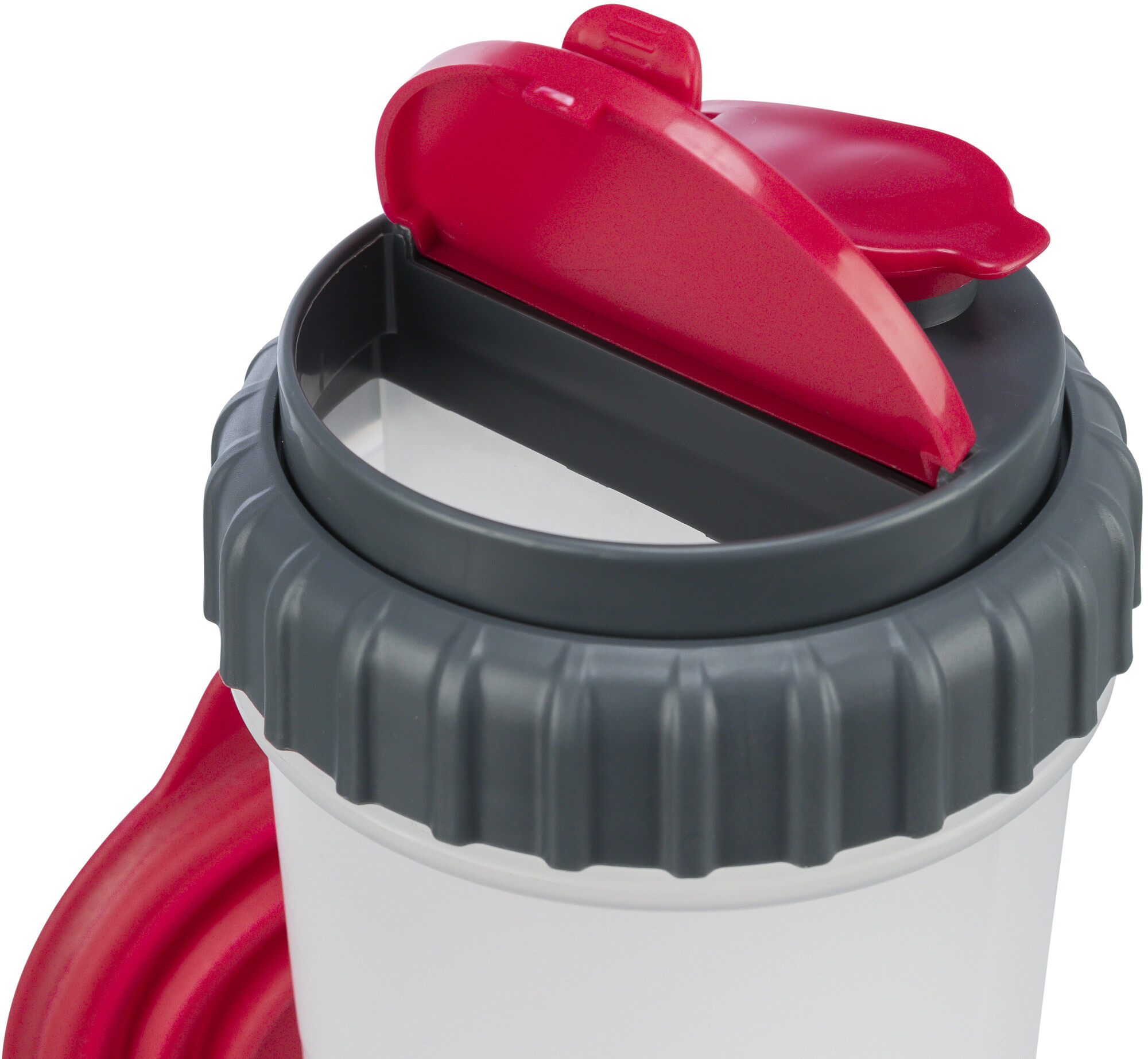 TRIXIE Putni spremnik za hranu i vodu sa sklopivom zdjelicom – 2 × 350 ml - Image 3