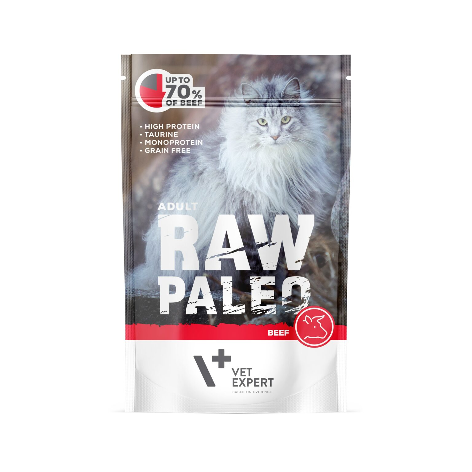 Vet expert raw paleo adult beef 100g