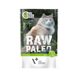 Vet expert raw paleo adult game 100g