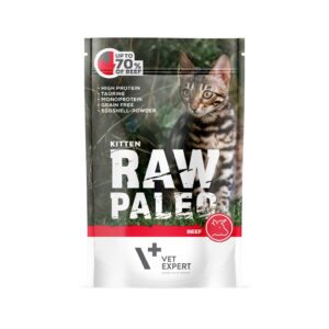 Vet Expert raw paleo kitten beef 100g