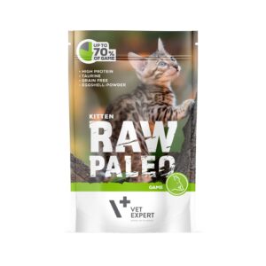 Vet Expert raw paleo kitten game 100g