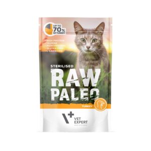 Vet expert raw paleo sterilised turkey 100g