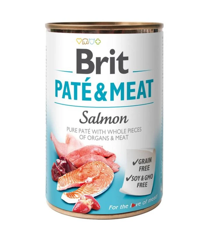 Brit Paté & Meat – Losos (400 g)