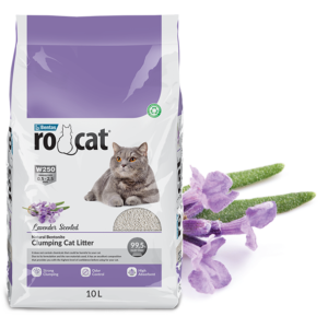 RoCat Natural Bentonite Clumping Cat Litter – Grudvajući posip za mačke (10L)