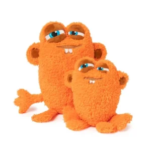 FuzzYard Yardsters Oobert – Plišana Igračka za Pse (Narančasta)