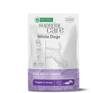 Nature's Protection Superior Care Sos za bijele pse – Tuna i Losos, 70g