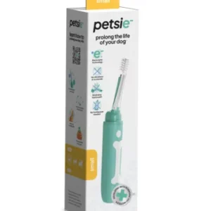 Petsie® – Inovativna Četkica za Zube za Male Pse (<10 kg)
