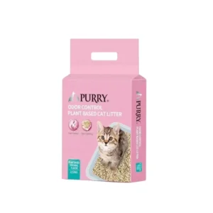 Purry Odor Control Plant Based Cat Litter – Biljni Pijesak za Mačke (2,5kg)