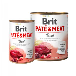 Brit Paté & Meat Beef – Kompletna vlažna hrana za pse sa govedinom 400g